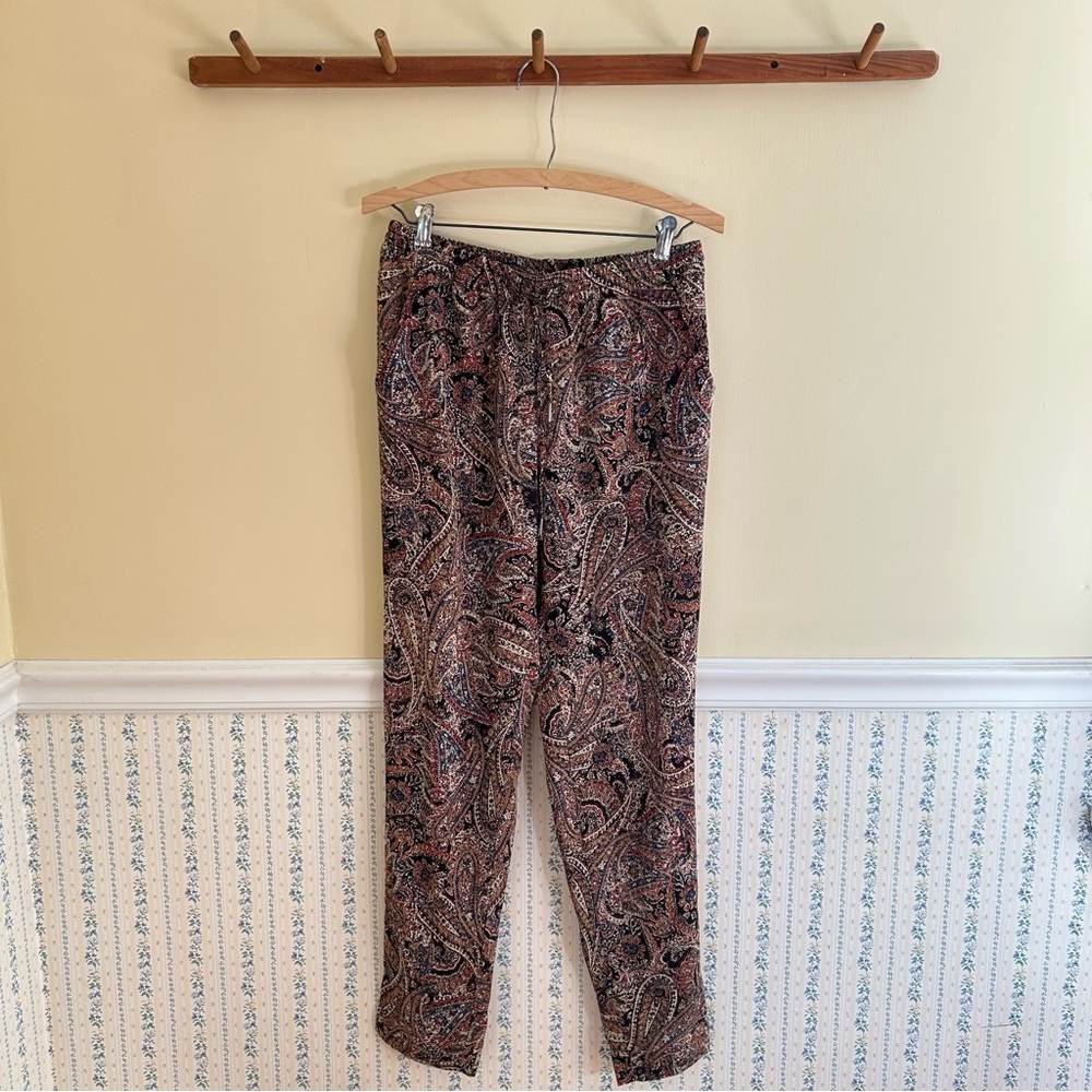 Only Patterned Fabric Trouser Pants